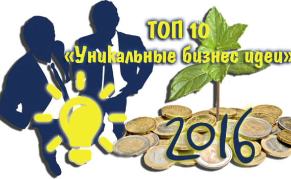 Бизнес идеи 2016