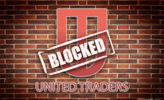 Сайт United Traders заблокирован